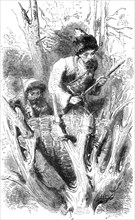 'Circassian Scouts in Ambuscade', 1854. Creator: Unknown.