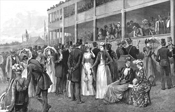 ''Society at Ascot- The Cup Day', 1890. Creator: Unknown.
