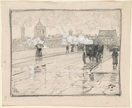 Rainy Day, Boston, 1886.