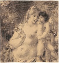 Nude with Cupid, 1860s-1870s.