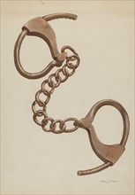 Shackles or Leg Irons, c. 1937.