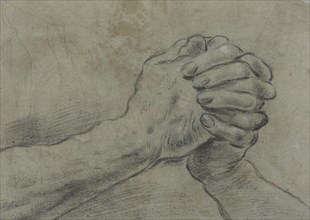 Clasped Hands [verso], c. 1612.