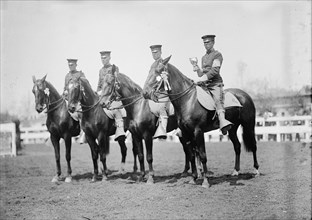 Horse Shows. U.S. Cavalry, 1911.