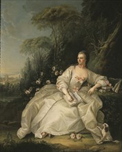 Portrait of Madame de Pompadour.