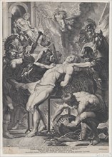 Saint Lawrence at the Stake, ca. 1621-1750.