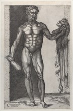 Hercules with his Club and Lion Skin, 1548.