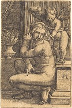 Crouching Venus, c. 1525/1530.