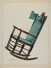 Chair with Head Rests, c. 1937.