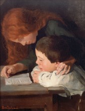 Reading, between 1880 and 1885.