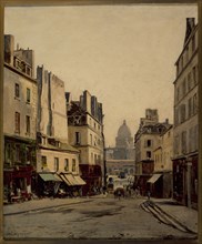 Rue du Haut-Pavé, in 1888, 1888.