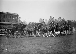 Horse Shows. 4-Horse Teams, 1912.