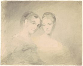 Two Women [recto], c. 1830-1850.