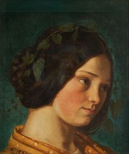 Portrait de Zélie Courbet, c.1842.