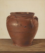 Two Handled Jar - Stoneware, c. 1939.
