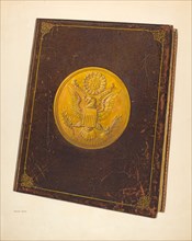 Book with U.S. Seal on Cover, c. 1941.