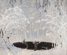 Winter Tale, 1904. Creator: Ruszczyc, Ferdynand (1870-1936).