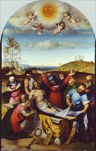 Die Kreuzabnahme, 1512. Creator: Lotto, Lorenzo (1480-1556).