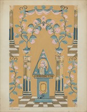 Wall Paper and Border, c. 1936.
