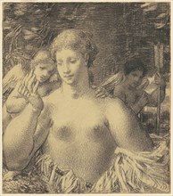 Nude with Cherubim, 1860s-1870s.