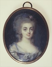 Portrait of a young woman, 1781.