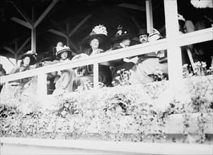 Horse Shows. Ladies Watching, 1911.
