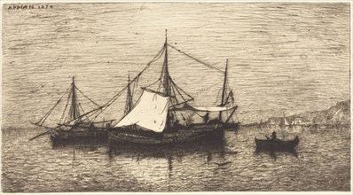 Coasting Trade Vessels, Italy, 1874.