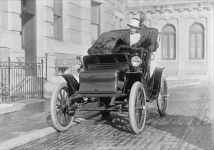 Mrs. William E. Borah In Auto, 1912. Creator: Harris & Ewing.