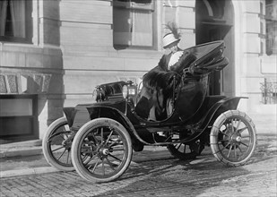 Mrs. William E. Borah In Auto, 1912. Creator: Harris & Ewing.