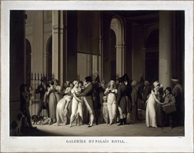 Galeries du Palais-Royal, 1809.