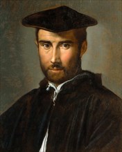 Portrait of a man, ca 1528. Creator: Parmigianino (1503-1540).