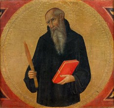 Saint Benedict , ca 1460. Creator: Sano di Pietro (1406-1481).