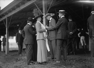 Benning Races. Miss Helen Taft, 1912. Creator: Harris & Ewing.
