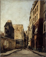 Rue Saint-Julien-le-Pauvre, in 1886.