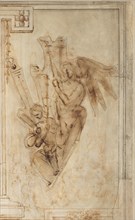 Two Angels Carrying Torches, c. 1501.