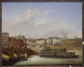 Pont-Neuf and the Quai de Conti in 1830.