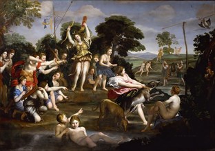 The Hunt of Diana, 1616-1617. Creator: Domenichino (1581-1641).