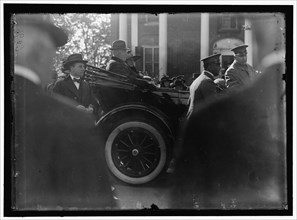 Woodrow Wilson, between 1916 and 1918. Creator: Harris & Ewing.
