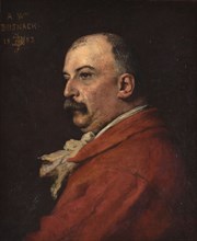 Portrait of William Busnach, 1883.