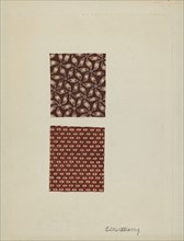 Printed Cotton Swatches, 1935/1942.