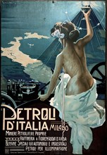 Petroli D'italia Milano. Private Collection.