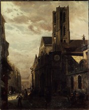 The church of Saint-Nicolas-des-Champs, c1830.