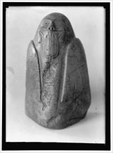 Ancient carving, between 1909 and 1923. Possibly a chess piece.