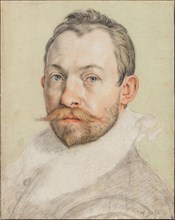 Self-Portrait, ca 1590. Creator: Goltzius, Hendrick (1558-1617).