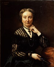 Portrait of a woman, 1868.