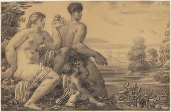 Venus, Mars, and Cupid, 1860s-1870s.