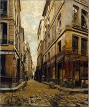 Rue de l'Hotel-Colbert, in 1888, 1888.