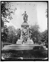 LaFayette Statue, between 1910 and 1920.