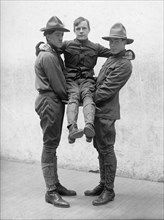Boy Scouts Training Demonstration, 1912.