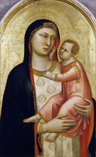 Madonna and Child, ca 1335. Creator: Daddi, Bernardo (1290-1350).