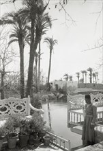 Abdul Baha garden, Acre, 1925.